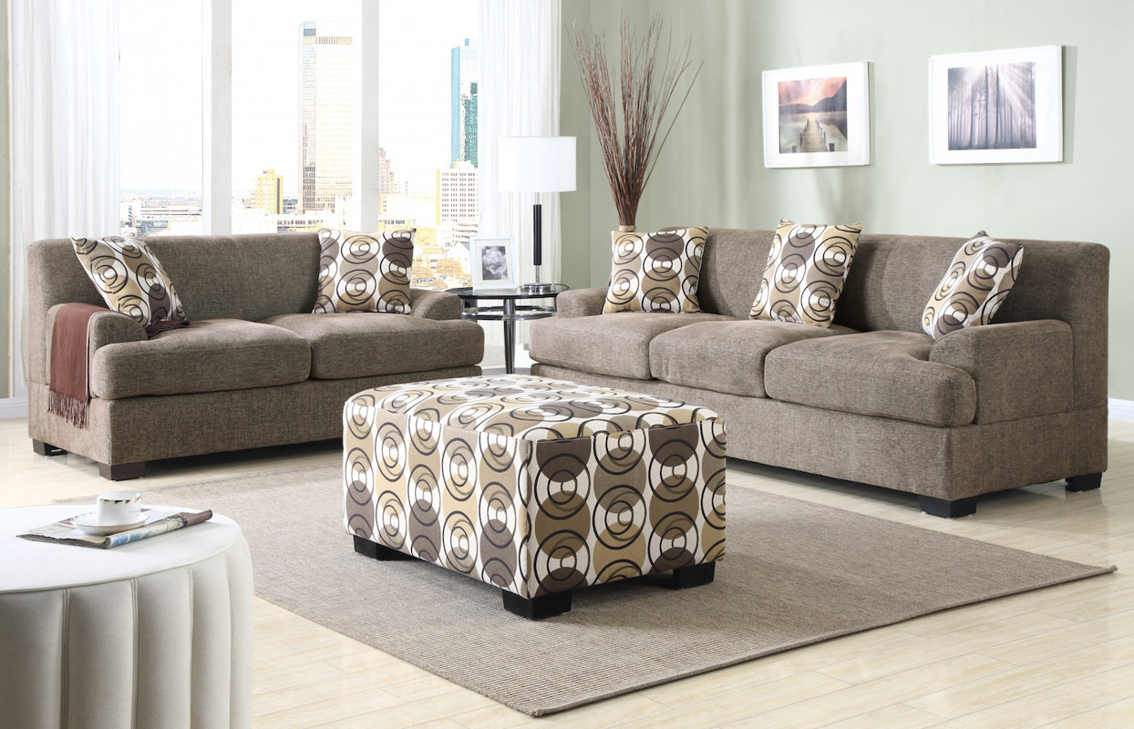 Infini Furnishings 2 Piece Living Room Set & Reviews Wayfair